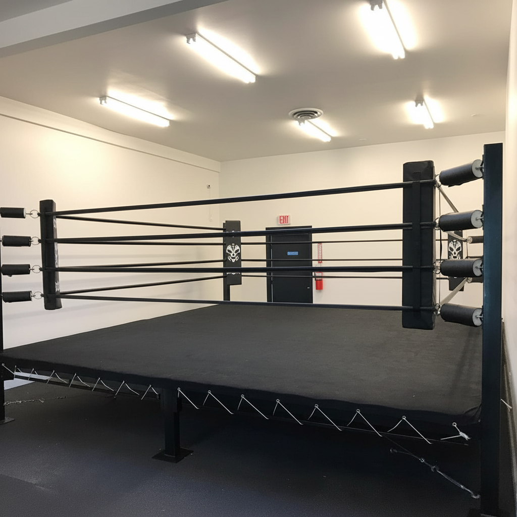 MMA Ring Lifestyle Shot