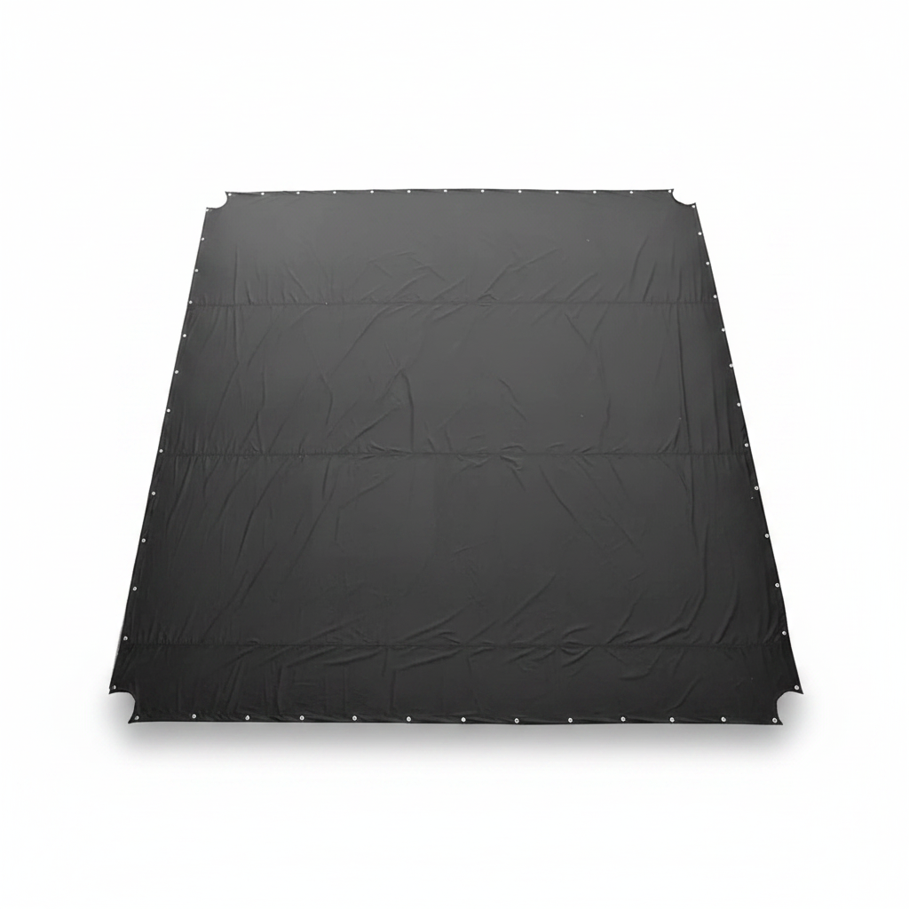 MMA Ring Mat Black Flat Lay