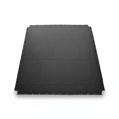 MMA Ring Mat Black Flat Lay